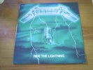 METALLICA Ride the lightning RARE FRENCH GREEN SLEEVE