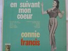 CONNIE FRANCIS En suivant mon coeur FRENCH/ITALIAN LP