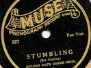 CALIFORNIA RAMBLERS MUSE 227 JAZZ 78 RPM E
