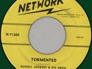 RUSSELL JACQUET & HEARTBEATS Tormented 45rpm Network