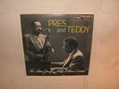 PRES AND TEDDY LP-VINYL-LESTER YOUNG/ TEDDY WILSON-RARE