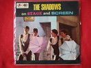 THE SHADOWS- ON STAGE AND SCREEN-RARE UK EP-1967-N MINT
