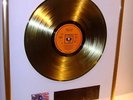 Johnny Cash goldene Schallplatte gold record