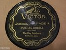 Rare NOS 78 Ray Brothers Fiddle waltz VE V 40291 MINT-