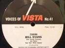 BILL EVANS [Voices of Vista] RADIO TRANSCRIPTION DISC
