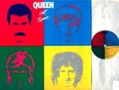 QUEEN Hot Space Made in INDIA rare LP EX