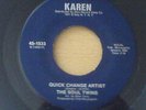 SOUL TWINS Quick Change Artist - USA 45 - EX. CONDITION