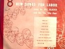 JOE GLAZER Elm City Four 8 New SONGS for LABOR '50 78s