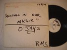 OJAY'S MESSAGE IN THE MUSIC RARE PROMO