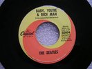 BEATLES 45 ALL YOU NEED IS LOVE Baby, WITH COMMA rare