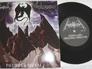 NIFELHEIM / VULCANO - Split  7` Sabbat,Desaster,Urfaust