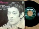 Disque 45 tours de Serge Gainsbourg. Initials B.B.