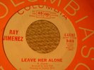 RAY JIMENEZ very rare Northern Soul PROMO 45