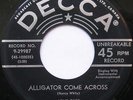 ARLIE DUFF Alligator '56 ROCKABILLY  Canada 45