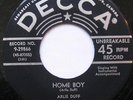 ARLIE DUFF Home boy '56 RARE Canada DECCA 45 NM-