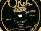 JOE VENUTI'S BLUE FOUR OKEH 41025 JAZZ 78 RPM E+
