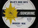 Wickedy Wak Billies Bikie Boys Rick Springfield OZ 45