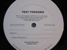 Coroner PUNISHMENT FOR DECADENCE US LP Test Pressing