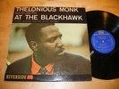 Thelonious Monk at the Blackhawk LP Riverside Mono Orig