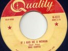 MAC CURTIS - IF I HAD ME A WOMAN - ROCKABILLY - 1956