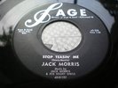 ROCKABILLY BOPPER 45 JACK MORRIS & NIGHT OWLS on SAGE