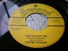 ROCKABILLY 45 WAYNE WALKER EDDIE COCHRAN DJ BRUNSWICK M