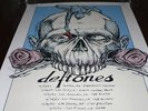 DEFTONES SIGNED BY DEREK HESS 636/1000 PUNK KBD OOP
