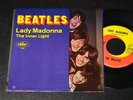 Beatles 45+ Picture Sleeve Lady Madonna + Insert