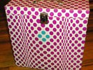 1960s Platter-Pak Psychedelic Portable LP Carrying Case