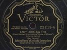 78 VICTOR 22219 JOHNNY HAMP LADY LUCK / HIGH HATTERS