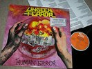 UNSEEN TERROR Human Error 1987 LP + inner Ex cond