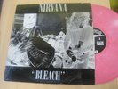 NIRVANA Bleach LP Pink Marble Vinyl Melvins Kurt Cobain