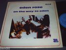 EDEN ROSE ON THE WAY DO EDEN  French Psych Brazil LP