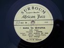 78 tours rpm African jazz on label SURBOUM Dibango