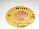 Philharmonics I NEED YOUR LOVE  70s soul 45  ??  soulin