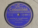 RARE 3x 78 rpm COLUMBIA CHOPIN piano Solo DINU LIPATTI