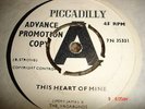 JIMMY JAMES & VAGABONDS PROMO 45-