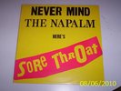 Sore Throat - Never Mind The Napalm LP punk hardcore
