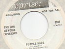 JIMI HENDRIX EXPERIENCE-Purple Haze promo 45 mono mixes