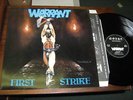 Warrant 80s ROCK METAL LP First Strike 1985 GERMAN