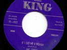 KING rockabilly 45  MAC CURTIS - If I Had Me A Woman