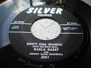 1957 ROCKABILLY 45 DARLA DARET EDDIE COCHRAN on SILVER