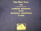 THE HOLY YEAR 1950 H.H. POPE PIUS XII SET OF 4 78 RPM