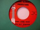N Soul  Don Ray Sampson Baby Come Back  E 2 Mint
