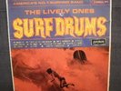 LP-THE LIVELY ONES-SURF DRUMS-RARE 1963 SURF-UK LONDON