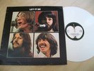 BEATLES - 'LET IT BE'  White Vinyl Export Issue  RARE