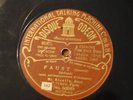Nivette Gounod 60639/ 60643 Disque Odeon 78 RPM
