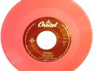 BEATLES PINK VINYL JUKEBOX ONLY 45 Rare Yesterday