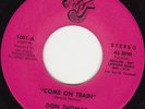 NORTHERN SOUL 45 RPM - DON THOMAS on NUVJ RECORDS