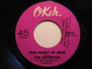 Northern Soul 45 ARTISTICS on OKEH This Heart HEAR